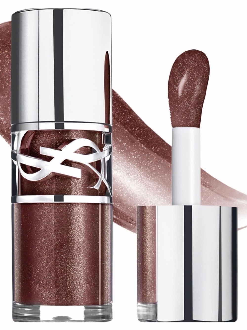 Yves Saint Laurent Plumping Lip Oil Gloss Duo - shades 5 & 6 - Picture 4 of 7